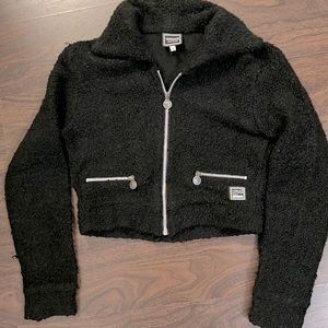 Vintage Versace Jean Couture Women Blazer Size S in Black